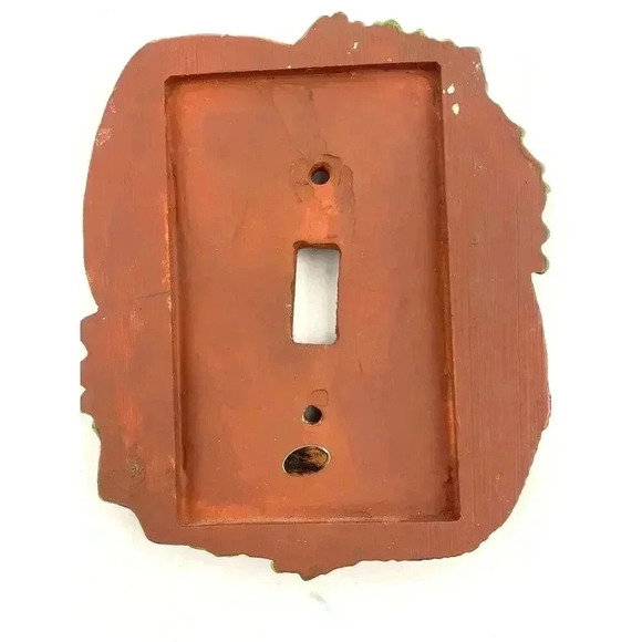 Football Light Switch Plate Cover Outlet Textured Single Switch Sports Boys Room - Picture 2 of 5